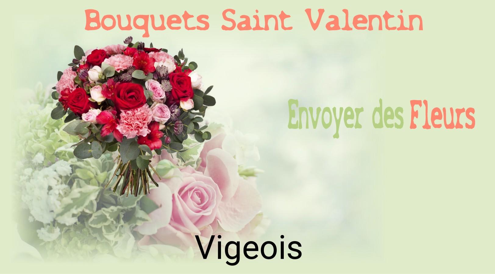 Roses de Saint-Valentin livrées à Vigeois